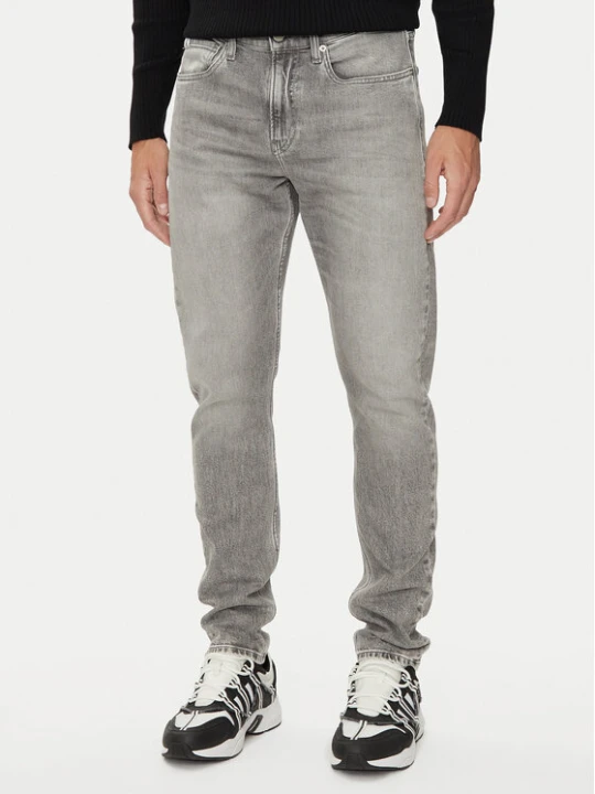 Zdjęcie produktu Calvin Klein Jeans Jeansy J30J324833 Szary Slim Fit