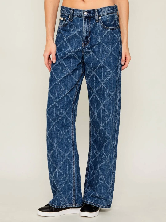 Zdjęcie produktu Calvin Klein Jeans Jeansy | Loose fit | low rise granatowy