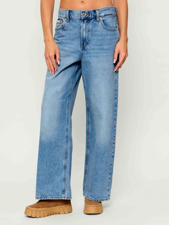 Zdjęcie produktu Calvin Klein Jeans Jeansy | Loose fit | low rise niebieski