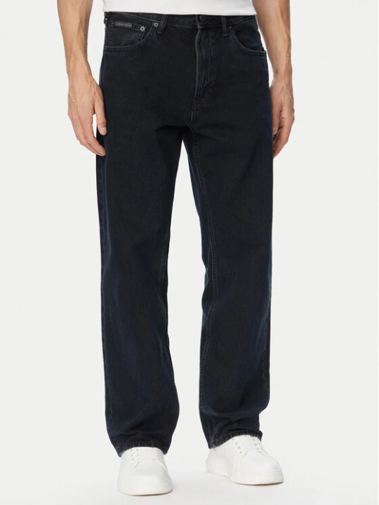 Zdjęcie produktu Calvin Klein Jeans Jeansy LV040EM716 Czarny Straight Fit