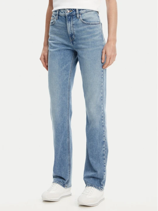 Zdjęcie produktu Calvin Klein Jeans Jeansy LV047B914G Niebieski Straight Fit