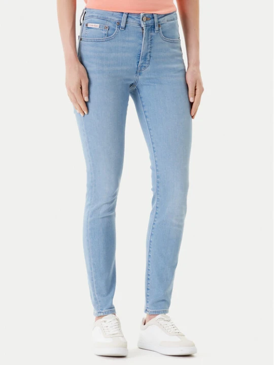 Zdjęcie produktu Calvin Klein Jeans Jeansy LV047C776G Niebieski Skinny Fit