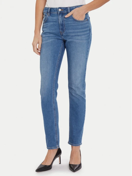 Zdjęcie produktu Calvin Klein Jeans Jeansy LV047C779G Niebieski Slim Fit
