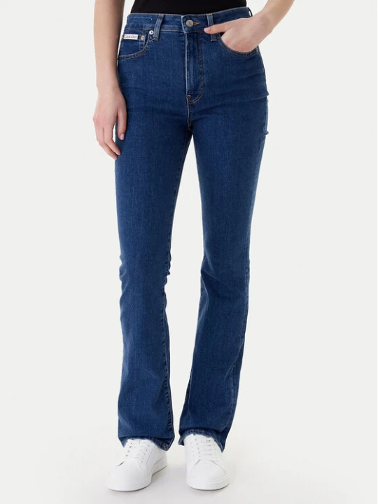 Zdjęcie produktu Calvin Klein Jeans Jeansy LV047E619G Niebieski Skinny Fit