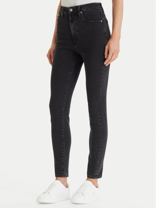 Zdjęcie produktu Calvin Klein Jeans Jeansy LV047E632G Czarny Skinny Fit
