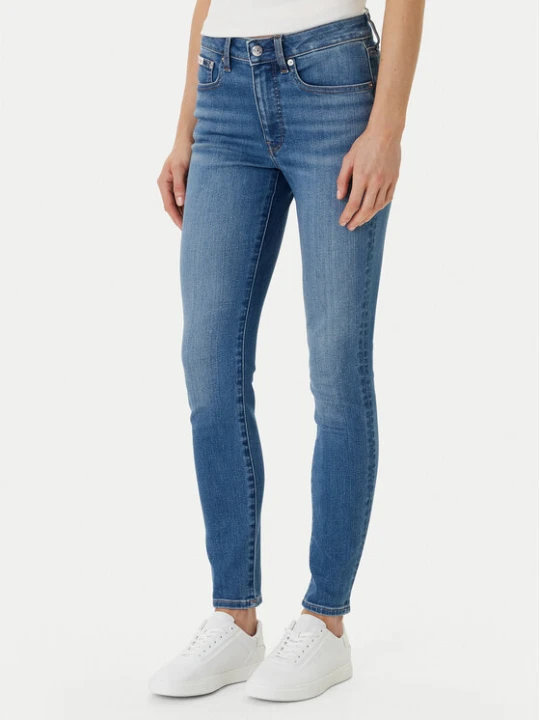 Zdjęcie produktu Calvin Klein Jeans Jeansy LV047F704G Niebieski Skinny Fit