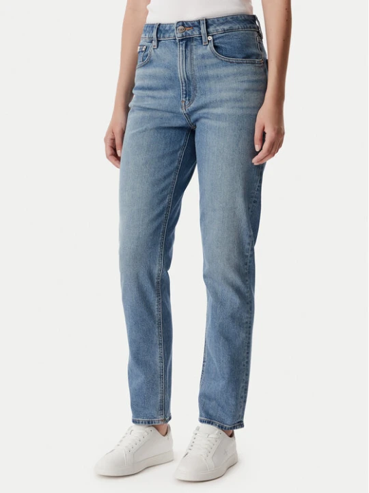 Zdjęcie produktu Calvin Klein Jeans Jeansy LV047F951G Niebieski Mom Fit