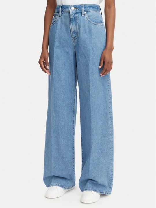 Zdjęcie produktu Calvin Klein Jeans Jeansy LV047G906G Niebieski Wide Leg