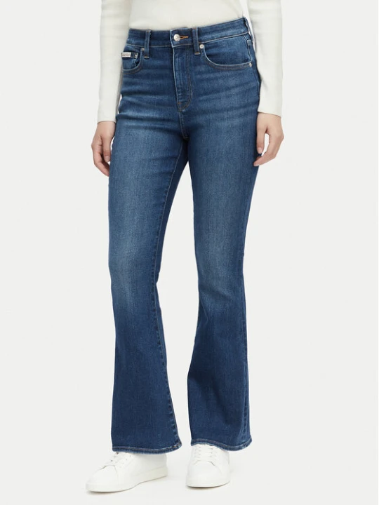 Zdjęcie produktu Calvin Klein Jeans Jeansy LV047G917G Niebieski Bootcut Fit