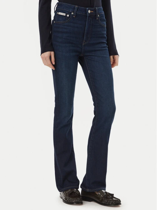 Zdjęcie produktu Calvin Klein Jeans Jeansy LV047H763G Granatowy Skinny Fit