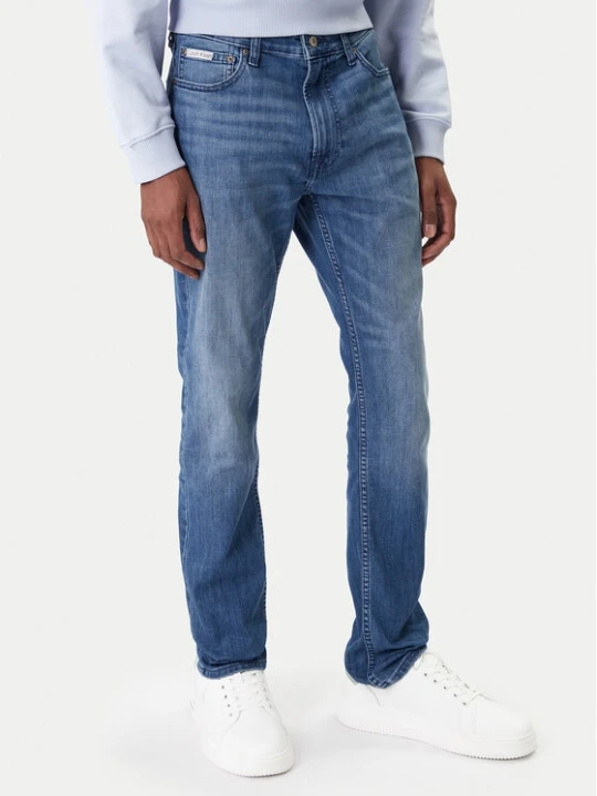 Zdjęcie produktu Calvin Klein Jeans Jeansy LV04RE784G Niebieski Skinny Fit