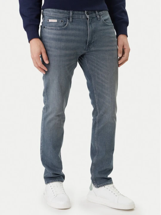 Zdjęcie produktu Calvin Klein Jeans Jeansy LV04RF700G Szary Slim Fit