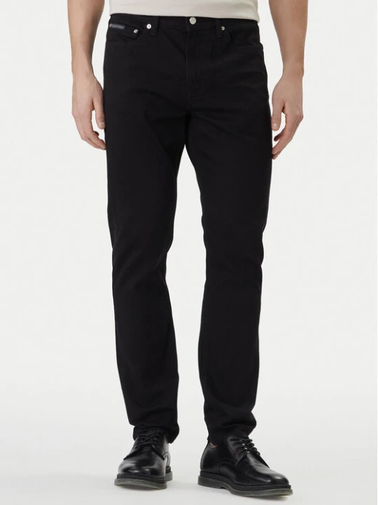 Zdjęcie produktu Calvin Klein Jeans Jeansy LV04RF740G Czarny Slim Taper Fit