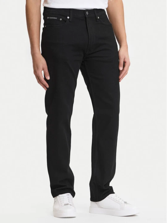 Zdjęcie produktu Calvin Klein Jeans Jeansy LV04RF944G Czarny Straight Fit