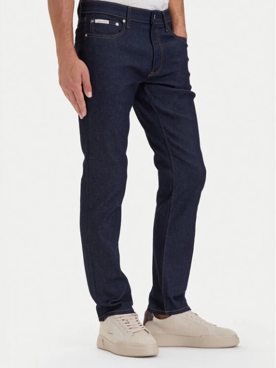 Zdjęcie produktu Calvin Klein Jeans Jeansy LV04RH705G Granatowy Slim Fit