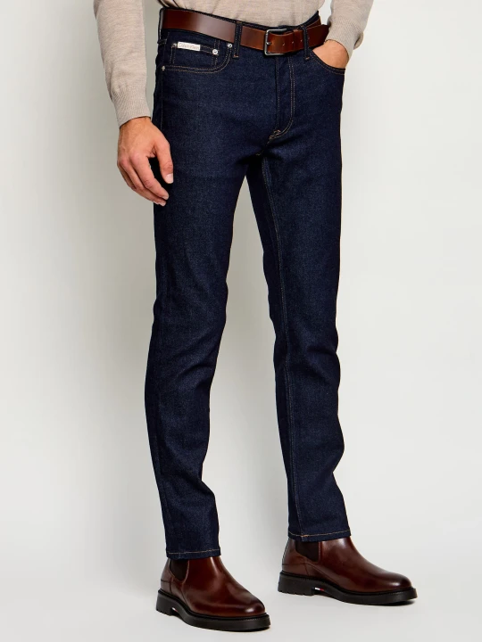 Zdjęcie produktu Calvin Klein Jeans Jeansy LV04RH705G | Slim Fit granatowy