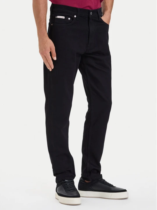 Zdjęcie produktu Calvin Klein Jeans Jeansy LV04RH907G Czarny Taper Fit