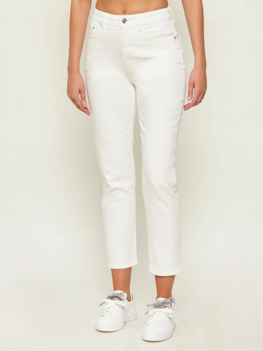Zdjęcie produktu Calvin Klein Jeans Jeansy | Mom Fit biały