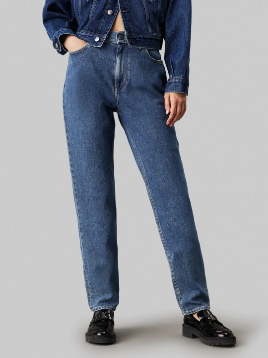 Zdjęcie produktu Calvin Klein Jeans Jeansy | Mom Fit granatowy
