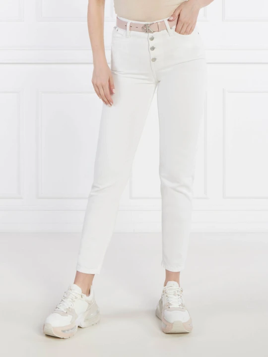 Zdjęcie produktu Calvin Klein Jeans Jeansy | Mom Fit biały