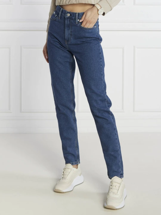 Zdjęcie produktu Calvin Klein Jeans Jeansy | Mom Fit granatowy