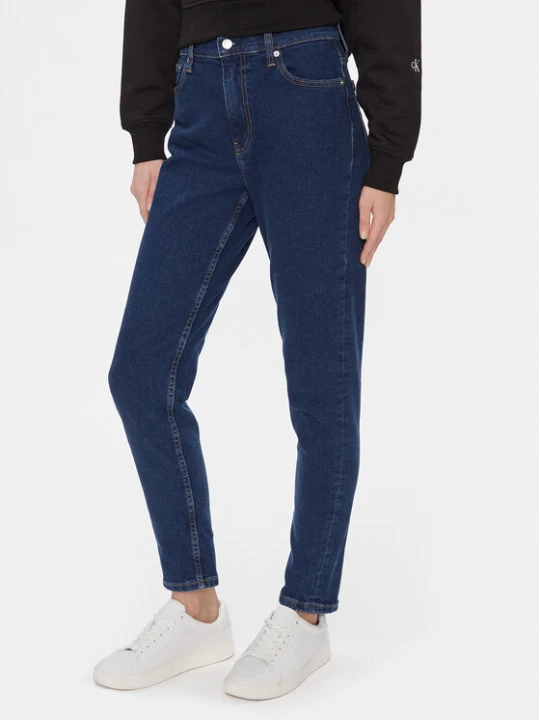 Zdjęcie produktu Calvin Klein Jeans Jeansy Mom Jean J20J223244 Granatowy Mom Fit