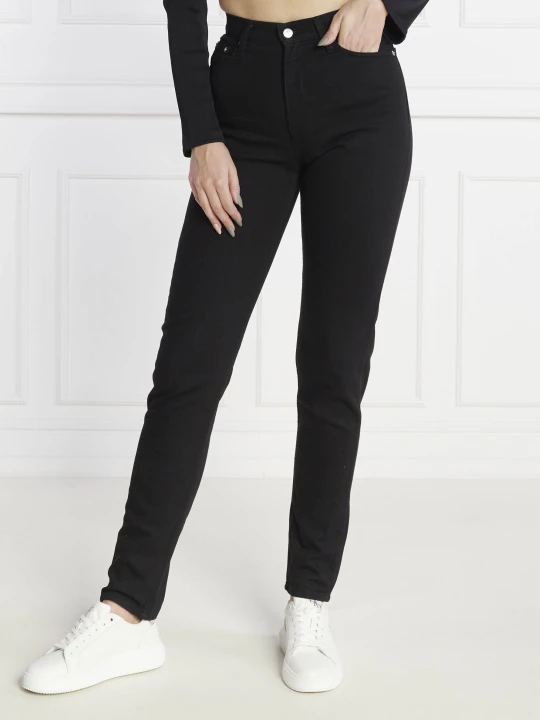 Zdjęcie produktu Calvin Klein Jeans Jeansy MOM JEAN | Mom Fit czarny