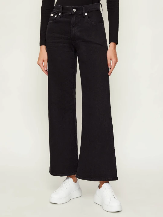 Zdjęcie produktu Calvin Klein Jeans Jeansy | Relaxed fit | high waist czarny