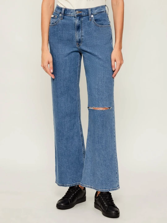 Zdjęcie produktu Calvin Klein Jeans Jeansy | Relaxed fit | high waist niebieski