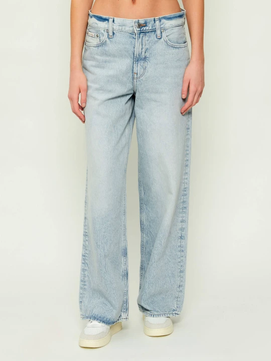 Zdjęcie produktu Calvin Klein Jeans Jeansy | Relaxed fit | low rise błękitny