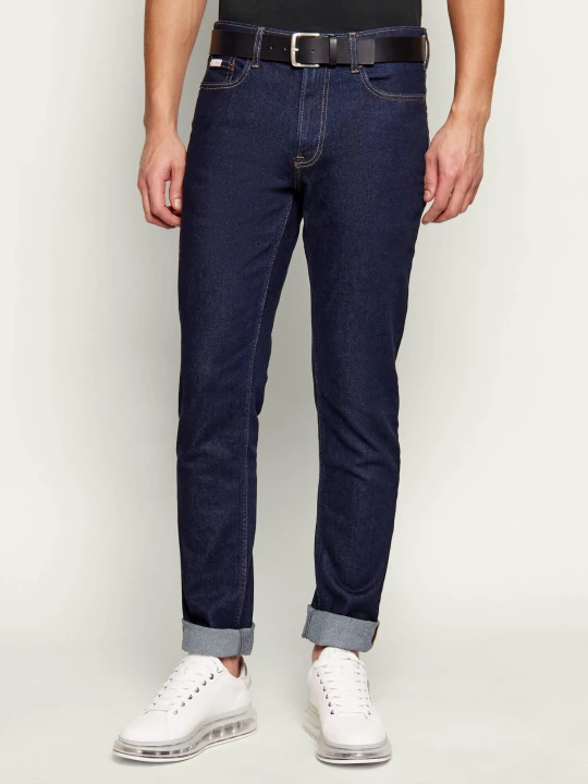 Zdjęcie produktu Calvin Klein Jeans Jeansy RINSE | Slim Fit granatowy