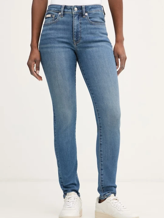 Zdjęcie produktu Calvin Klein Jeans jeansy skinny damskie niebieski