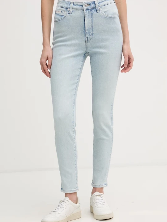 Zdjęcie produktu Calvin Klein Jeans jeansy skinny damskie niebieski