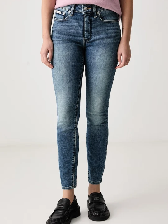 Zdjęcie produktu Calvin Klein Jeans jeansy skinny damskie niebieski