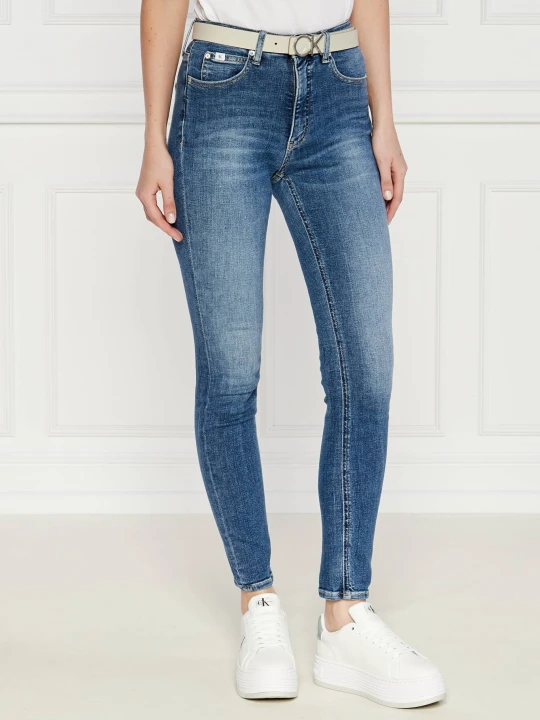 Zdjęcie produktu Calvin Klein Jeans Jeansy | Skinny fit granatowy