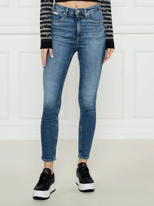 Zdjęcie produktu Calvin Klein Jeans Jeansy | Skinny fit | high rise niebieski