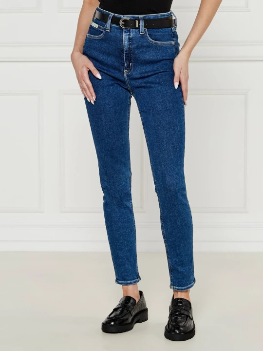 Zdjęcie produktu Calvin Klein Jeans Jeansy | Skinny fit | high rise niebieski