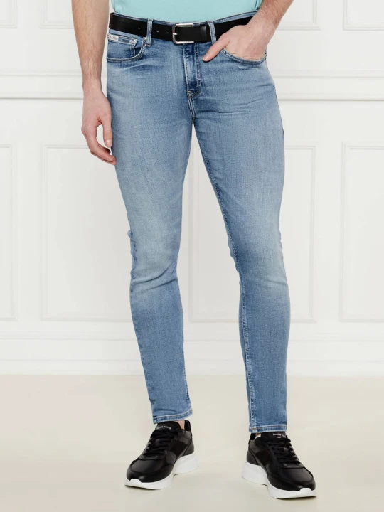 Zdjęcie produktu Calvin Klein Jeans Jeansy SKINNY | Slim Fit błękitny