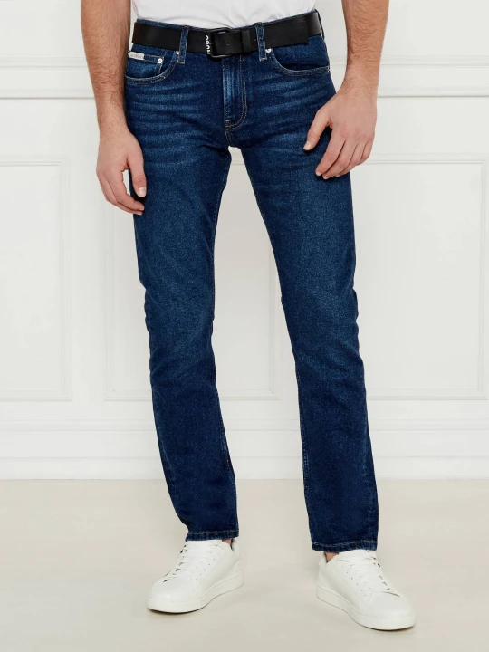 Zdjęcie produktu Calvin Klein Jeans Jeansy | Slim Fit granatowy
