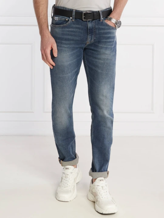 Zdjęcie produktu Calvin Klein Jeans Jeansy | Slim Fit granatowy