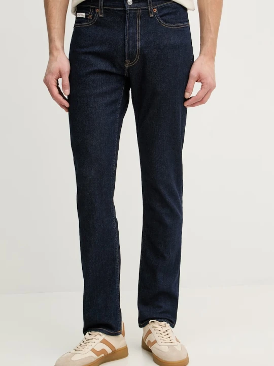 Zdjęcie produktu Calvin Klein Jeans jeansy slim fit męskie granatowy