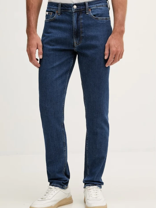 Zdjęcie produktu Calvin Klein Jeans jeansy slim fit męskie granatowy