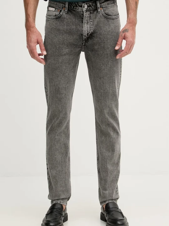 Zdjęcie produktu Calvin Klein Jeans jeansy slim fit męskie szary