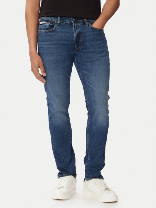 Zdjęcie produktu Calvin Klein Jeans Jeansy Slim Hampton Jean LV04RB735G Niebieski Slim Fit
