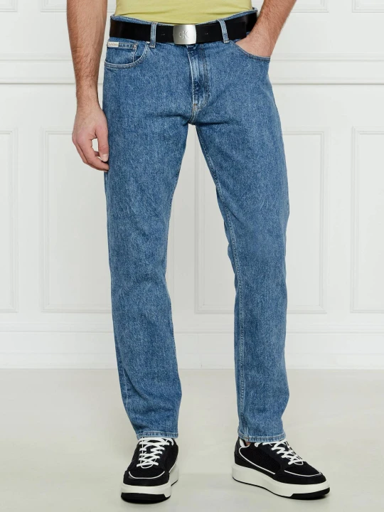 Zdjęcie produktu Calvin Klein Jeans Jeansy | Straight fit niebieski