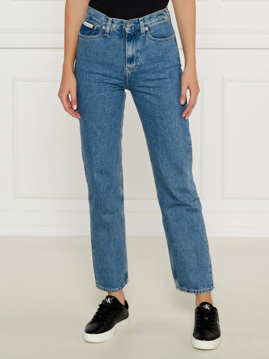 Zdjęcie produktu Calvin Klein Jeans Jeansy | Straight fit niebieski