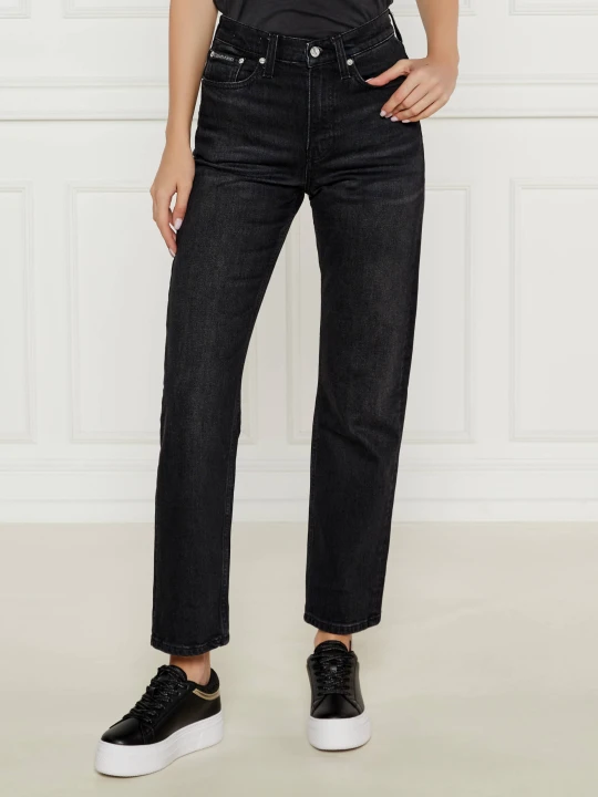 Zdjęcie produktu Calvin Klein Jeans Jeansy | Straight fit czarny