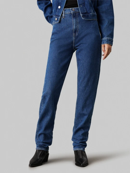 Zdjęcie produktu Calvin Klein Jeans Jeansy | Straight fit niebieski