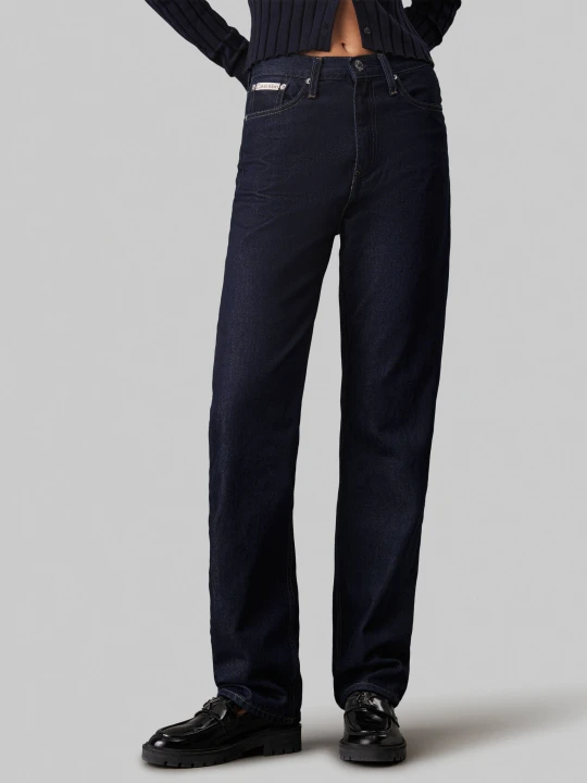 Zdjęcie produktu Calvin Klein Jeans Jeansy | Straight fit granatowy