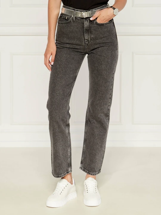 Zdjęcie produktu Calvin Klein Jeans Jeansy | Straight fit szary